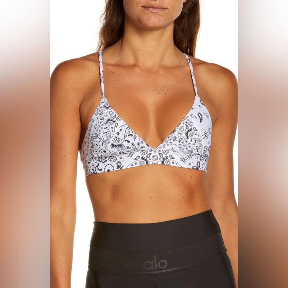 ALO Yoga Vapor Bandana Splendor Bra